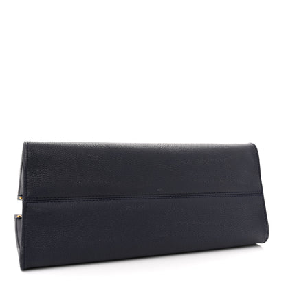Louis Vuitton Grained Calfskin Nautical Onthego MM Navy Blue 4 of 12