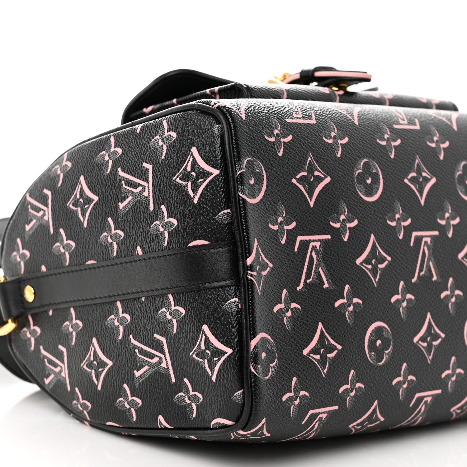 Louis Vuitton Monogram Fall for You Speedy Bandouliere 25 Black 8 of 10
