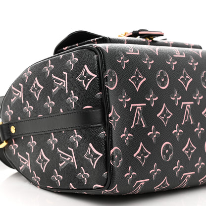 Louis Vuitton Monogram Fall for You Speedy Bandouliere 25 Black 8 of 10