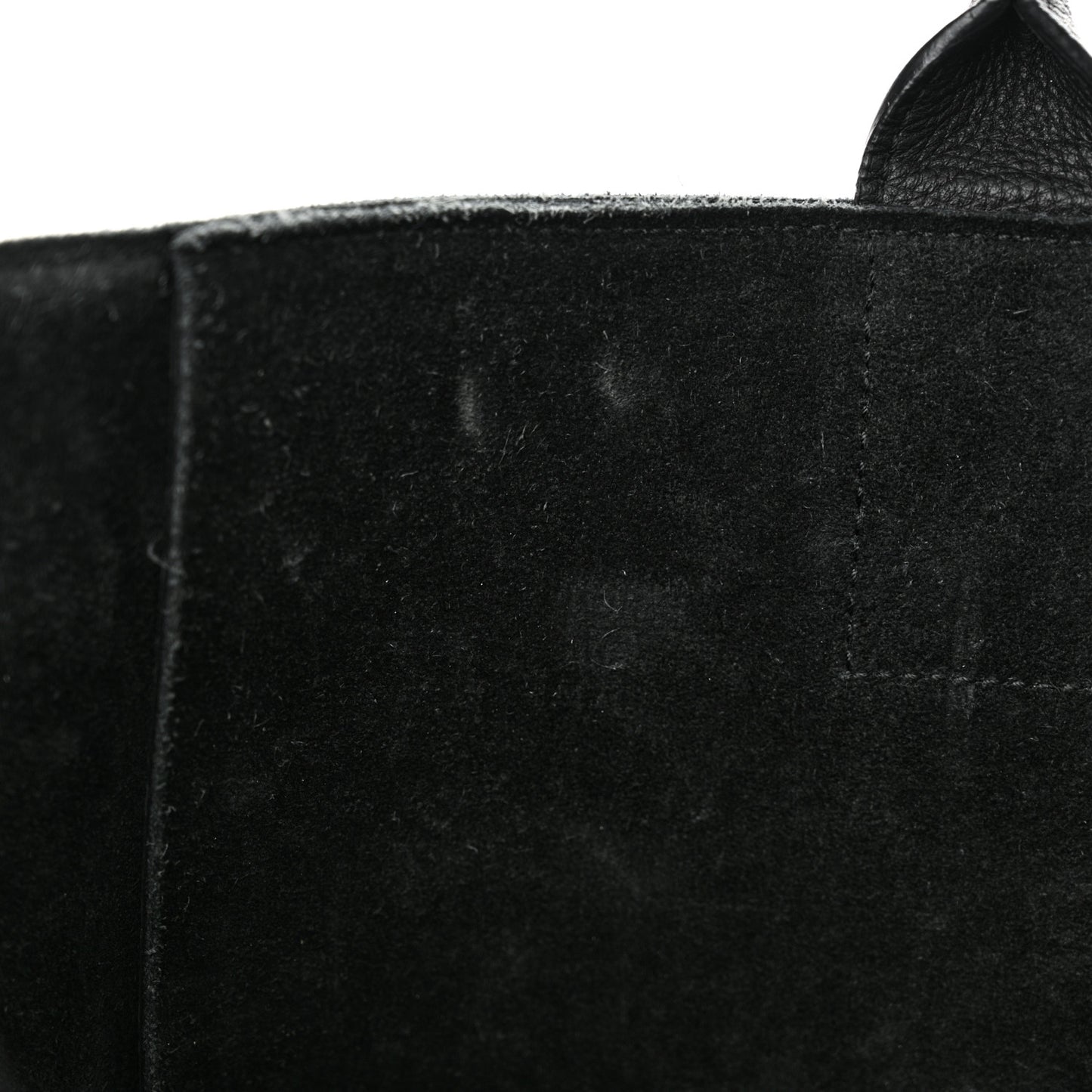 Grained Calfskin Maxi Intrecciato Arco Tote Black