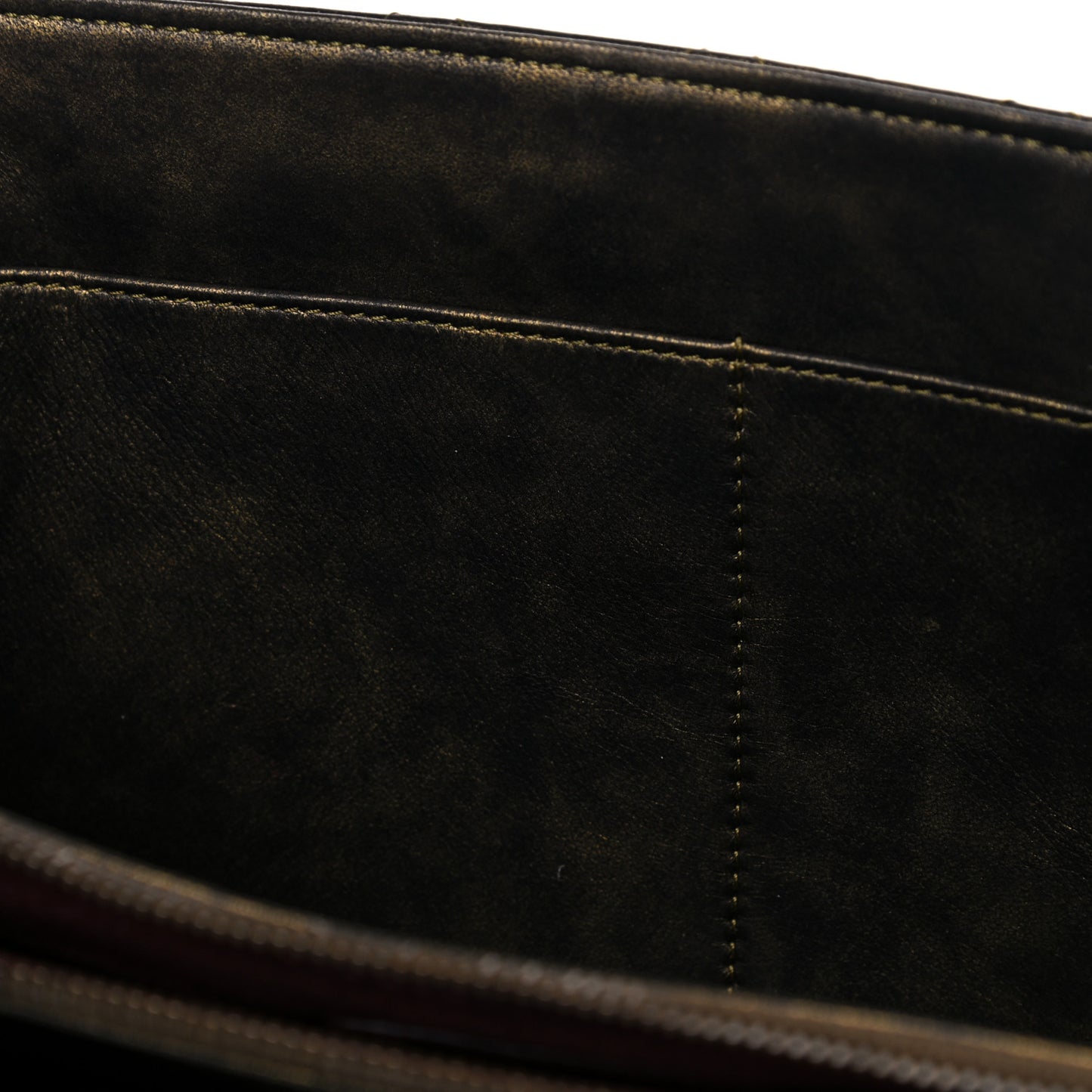 Calfskin Quilted Chain CC Chain Clutch Argent Fonce