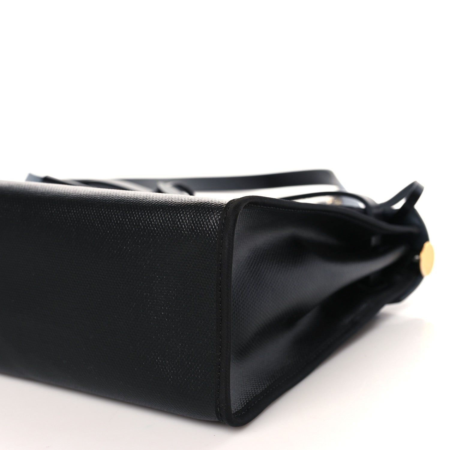 Hermes Toile H Berline Vache Hunter Herbag Zip PM 31 Black Ecru 10 of 10
