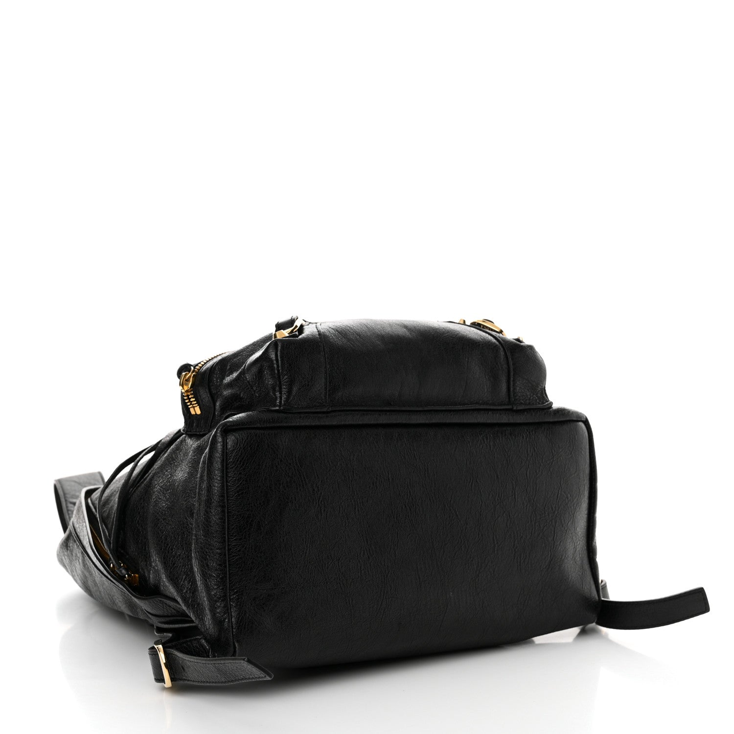Balenciaga Agneau Classic Gold Hardware Backpack Black 5 of 12