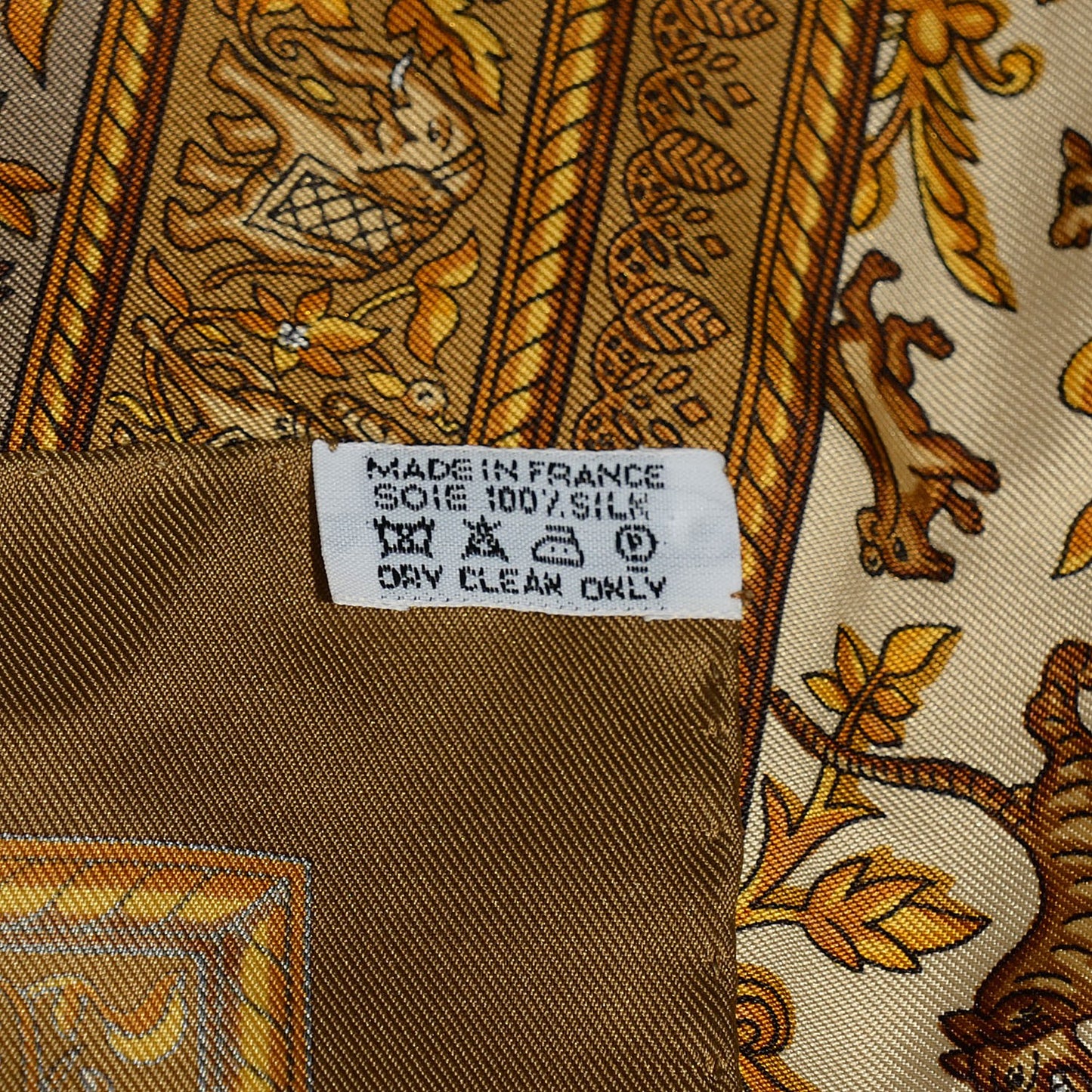 Silk Chasse En Inde Scarf 90