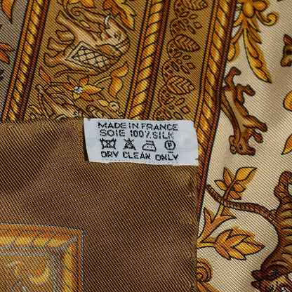 Hermes Silk Chasse En Inde Scarf 90 6 of 6