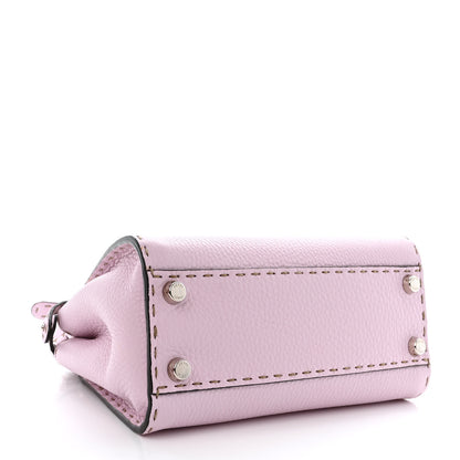 Fendi Cuoio Romano Selleria Mini Peekaboo Iconic Satchel Anemone 4 of 12