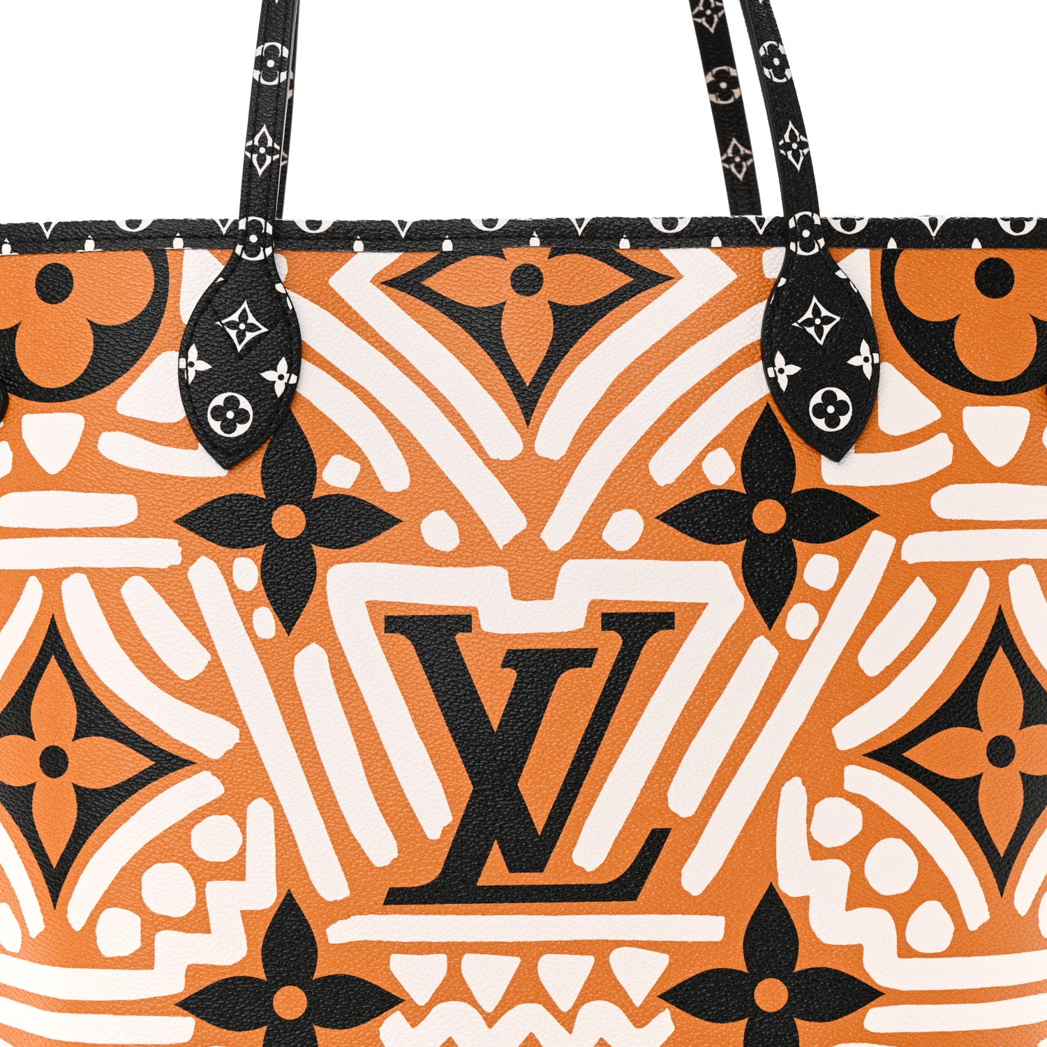Louis Vuitton LOUIS VUITTON Monogram Giant Crafty Neverfull MM Creme Caramel 7 of 10