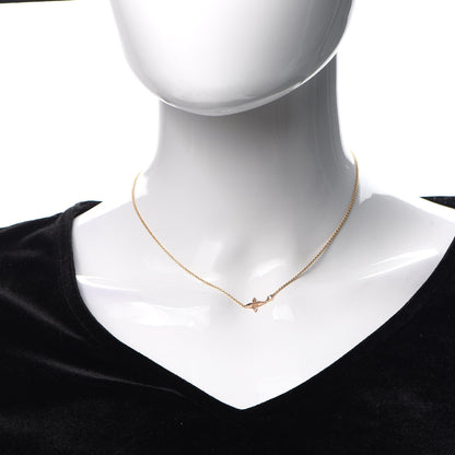 Louis Vuitton 18K Pink Gold Diamond Idylle Blossom Pendant Necklace 2 of 5