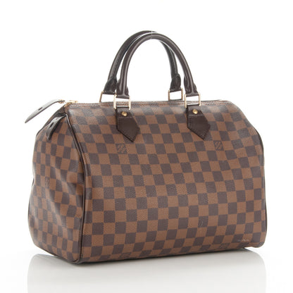 Louis Vuitton Damier Ebene Speedy 30 3 of 7