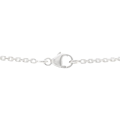 Louis Vuitton Sterling Silver Lockit Necklace 4 of 6