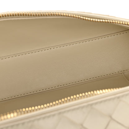 Bottega Veneta Calfskin Intrecciato Bang Bang Vanity Case Sea Salt 5 of 12