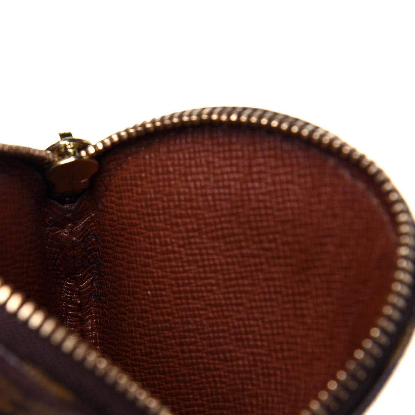 Monogram Round Coin Purse