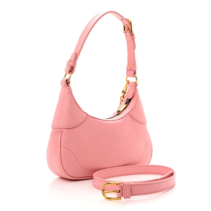 Gucci Goatskin Small Aphrodite Shoulder Bag Wild Rose 3 of 14