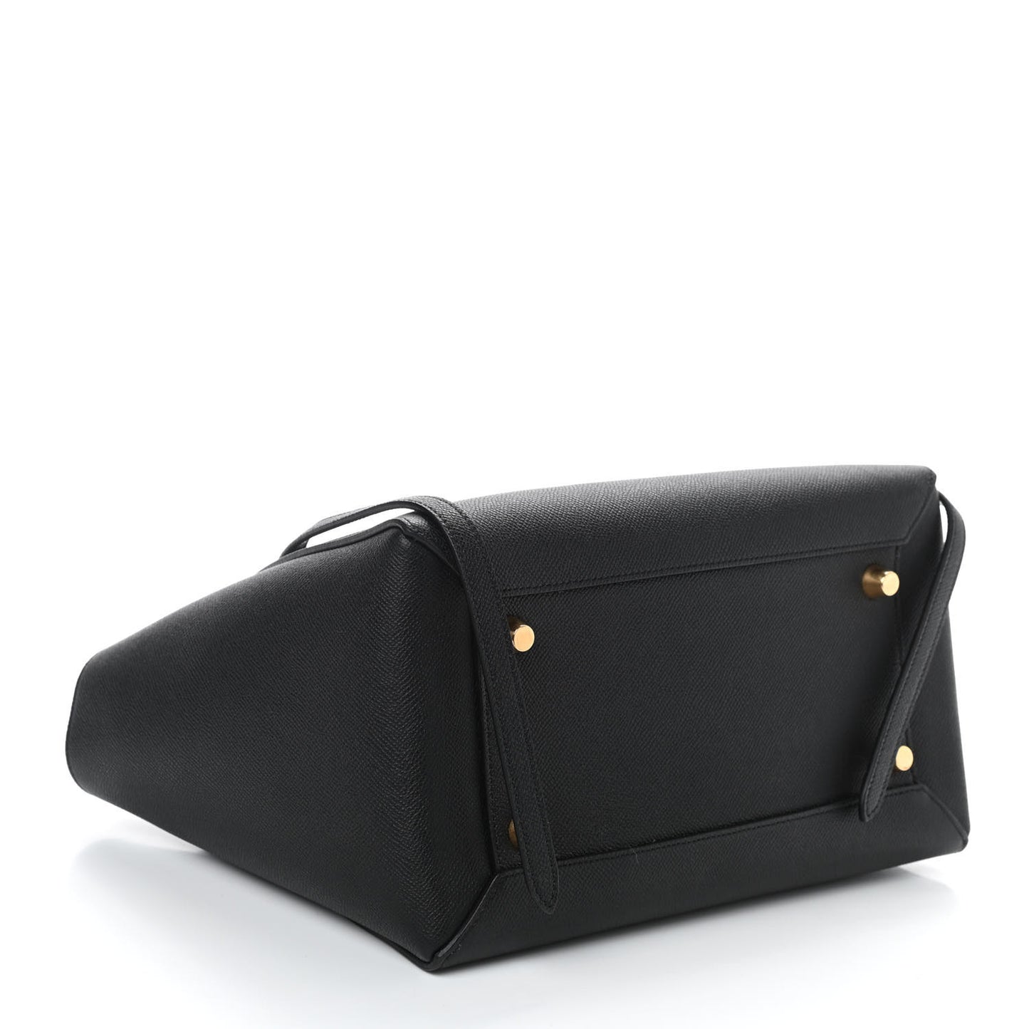 Grained Calfskin Mini Belt Bag Black