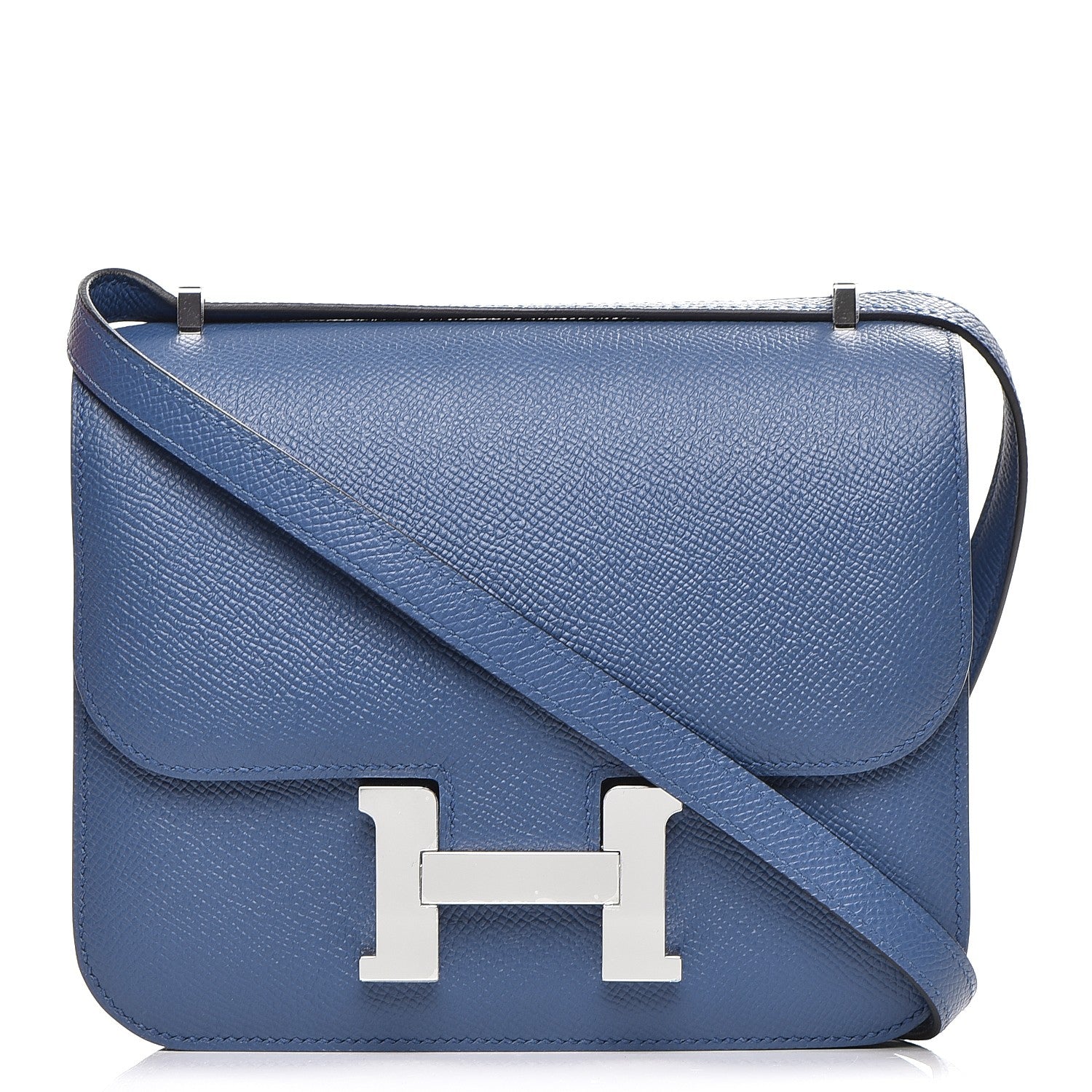 Hermes Epsom Constance 18 Bleu Agate 1 of 13