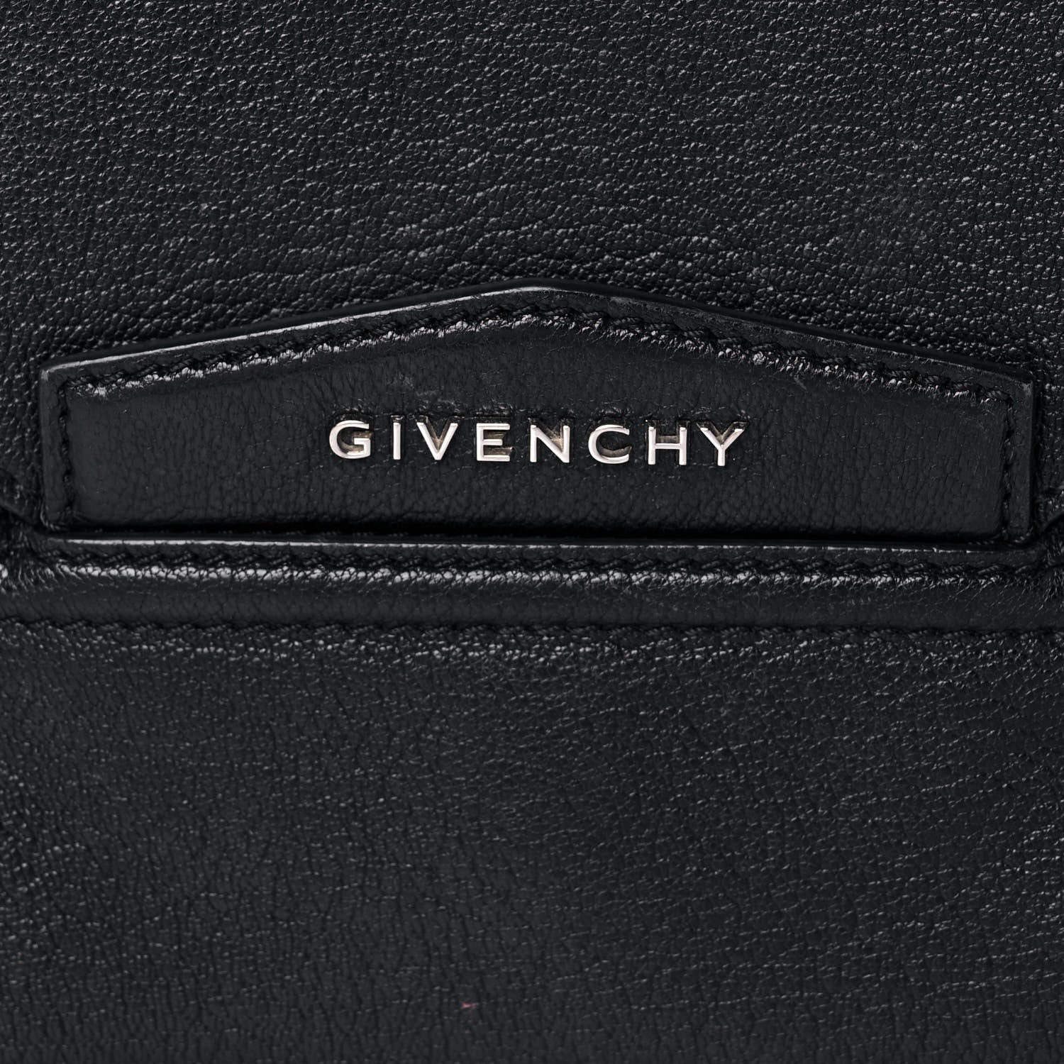 Givenchy Sugar Goatskin Medium Antigona Envelope Clutch Black 8 of 13