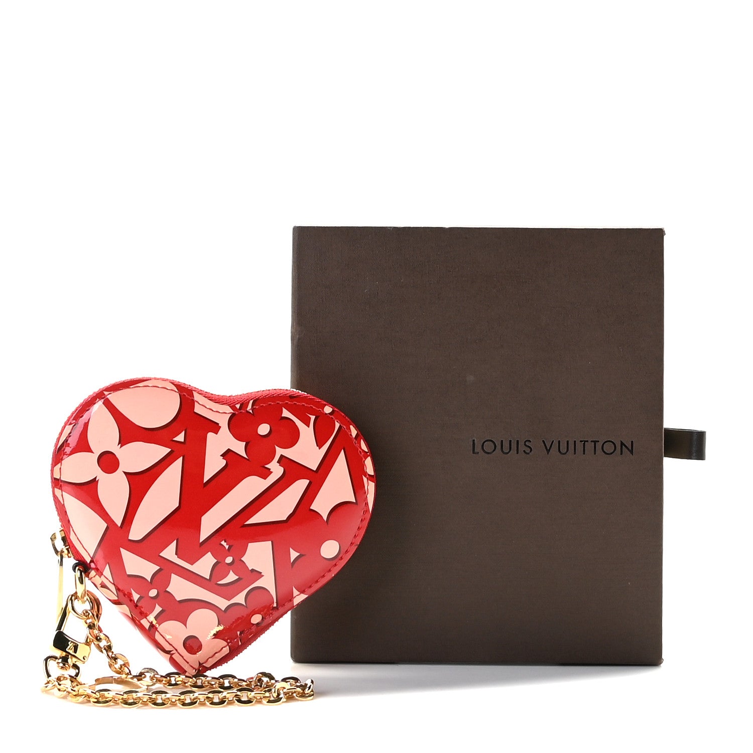 Louis Vuitton Patent Sweet Monogram Coeur Heart Coin Purse Pomme D'Amour 9 of 9