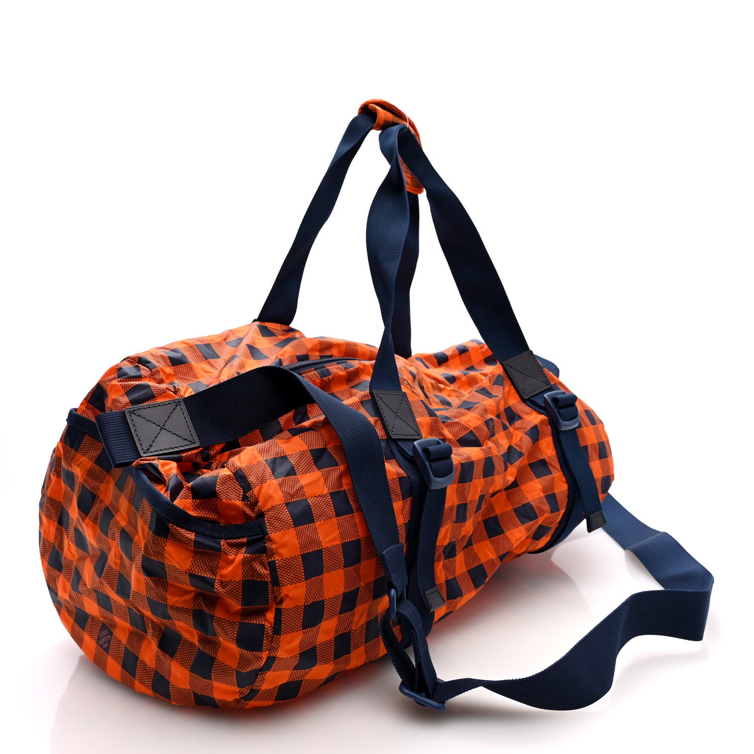 Louis Vuitton Nylon Damier Masai Adventure Practical Orange 3 of 9
