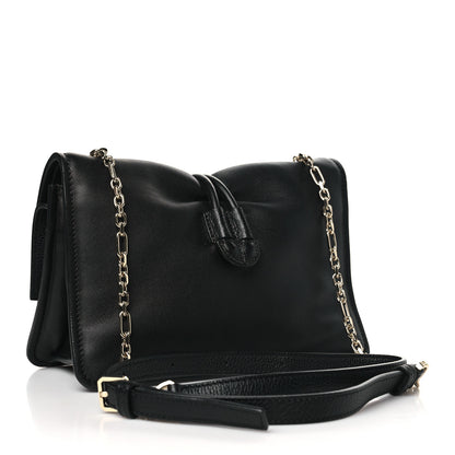MCM Calfskin Small Candy Shoulder Bag Black 3 of 11