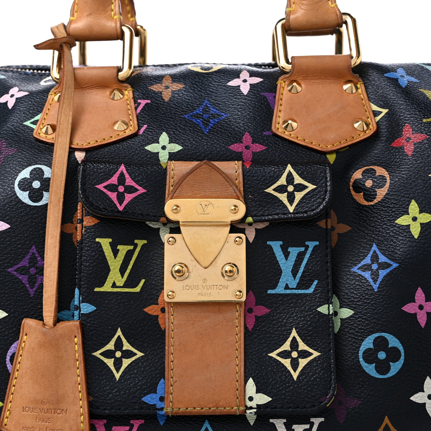 Monogram Multicolor Speedy 30 Black