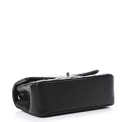 Chanel Lambskin Quilted Mini Rectangular Flap Black 3 of 12