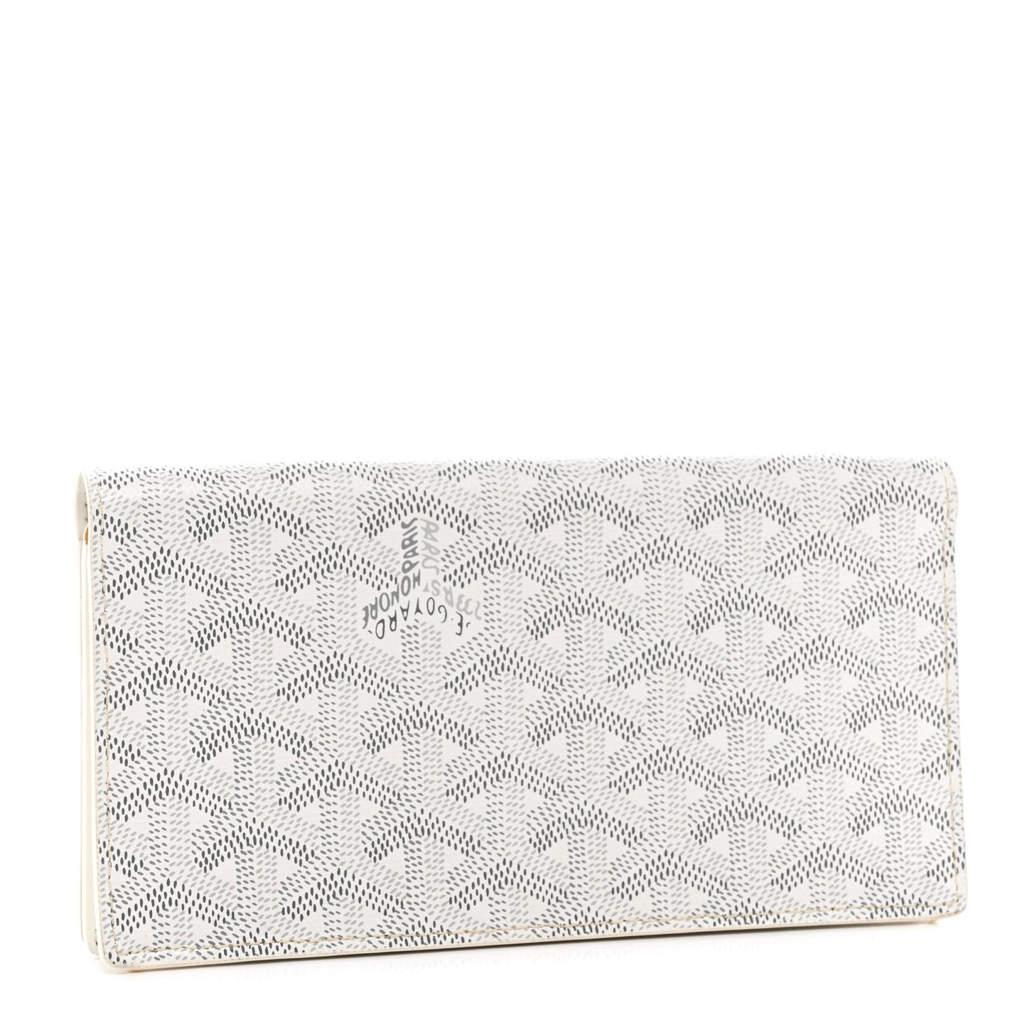Goyardine Richelieu Wallet White