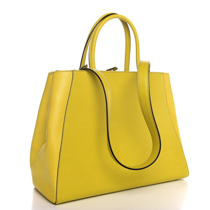 Fendi Vitello Elite Regular 2Jours Tote Cedro 4 of 12