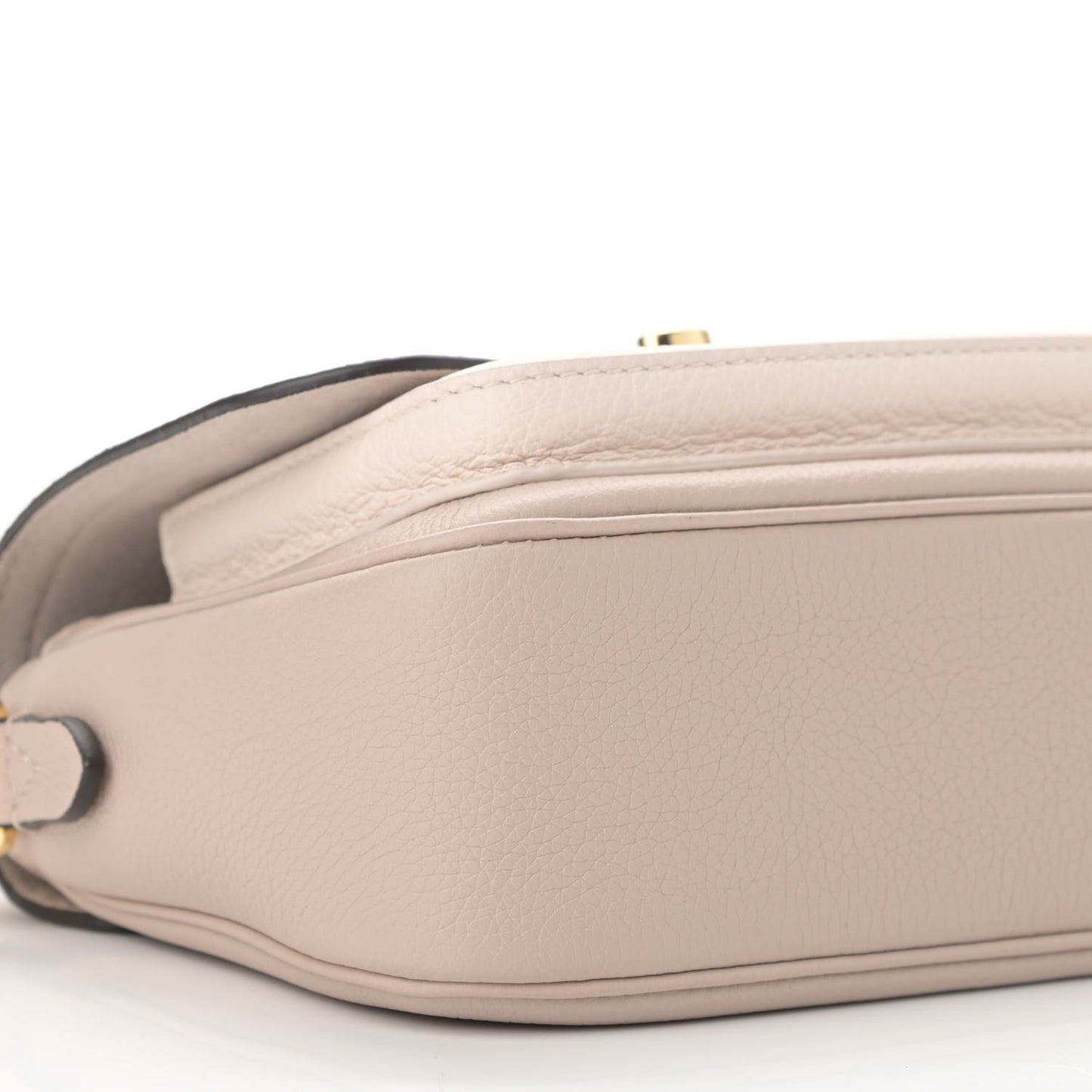 Grained Calfskin Lockme Tender Greige