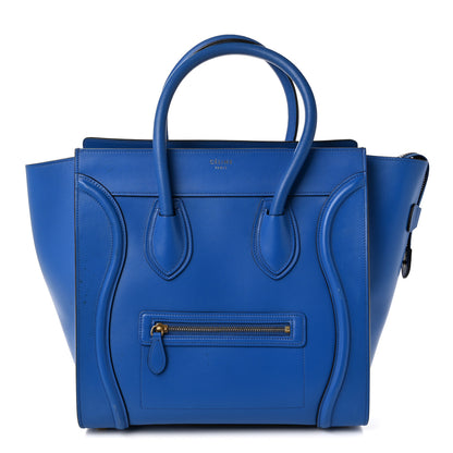 Celine Smooth Calfskin Mini Luggage Ink 1 of 16