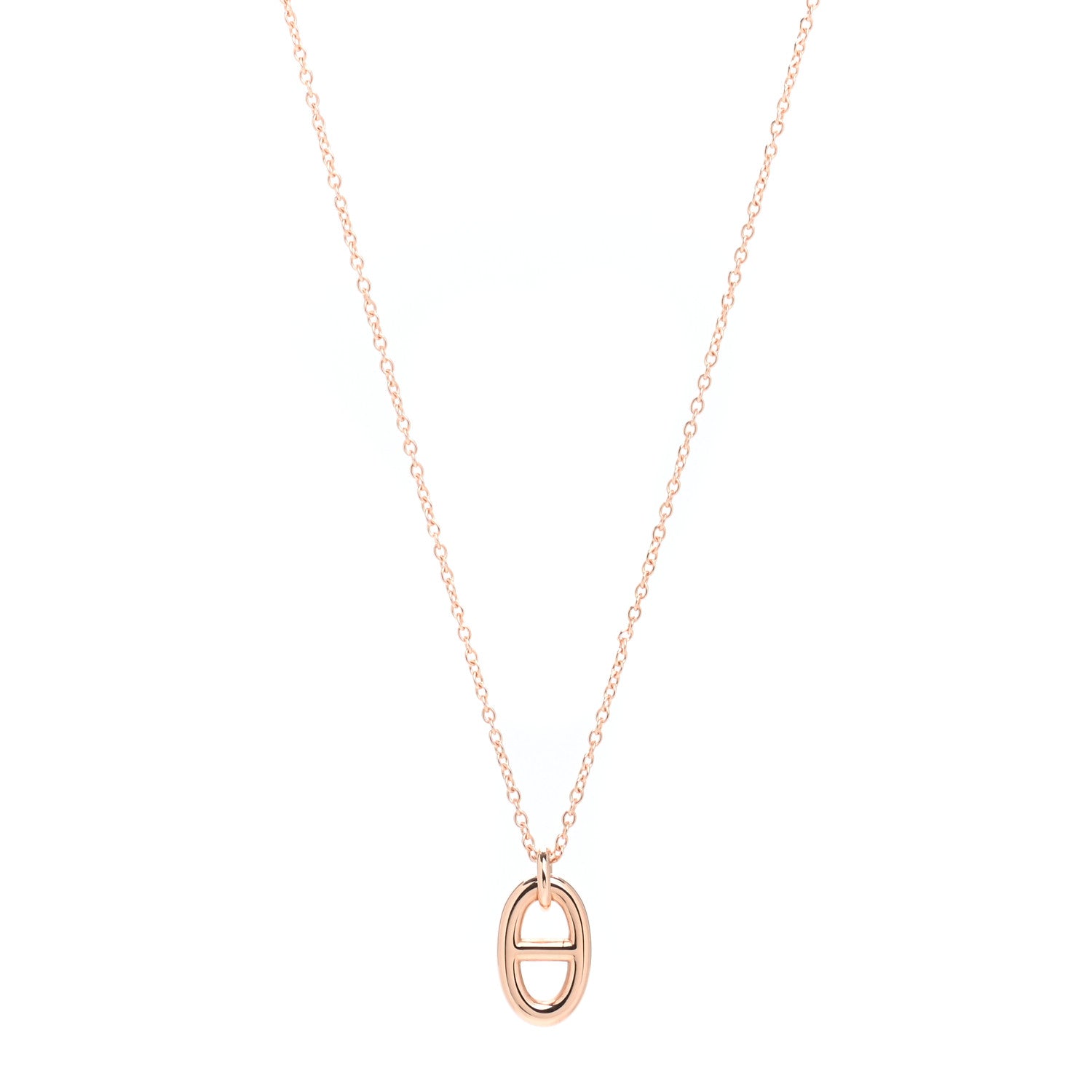 Hermes 18K Rose Gold PM Farandole Pendant Necklace 1 of 5