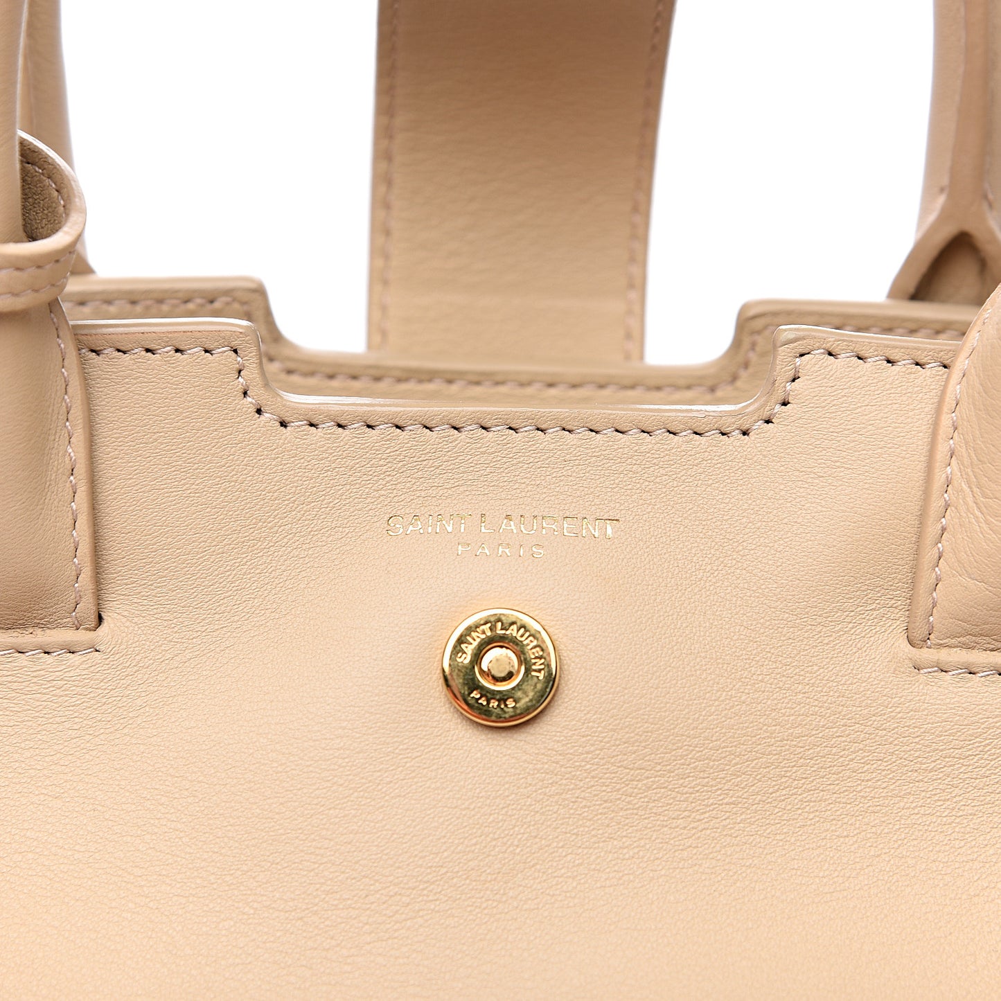 Calfskin Small Monogram Downtown Cabas Nude Powder