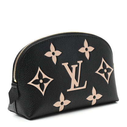 Louis Vuitton Empreinte Monogram Giant Cosmetic Pouch Black Beige 3 of 6