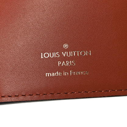 Louis Vuitton Monogram Flower Lock Compact Wallet Caramel 5 of 7
