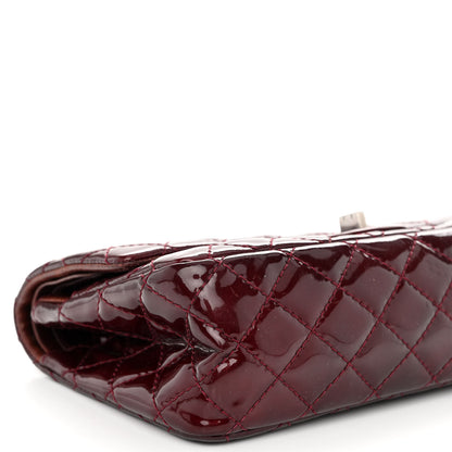 Chanel Patent Quilted 2.55 Reissue 226 Flap Burgundy 9 of 11