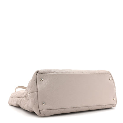 Chanel Glazed Calfskin Large On The Road Tote Beige 4 of 14