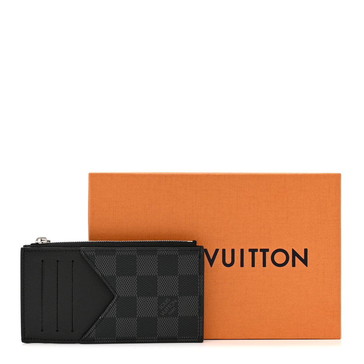 Damier Graphite Coin Card Holder