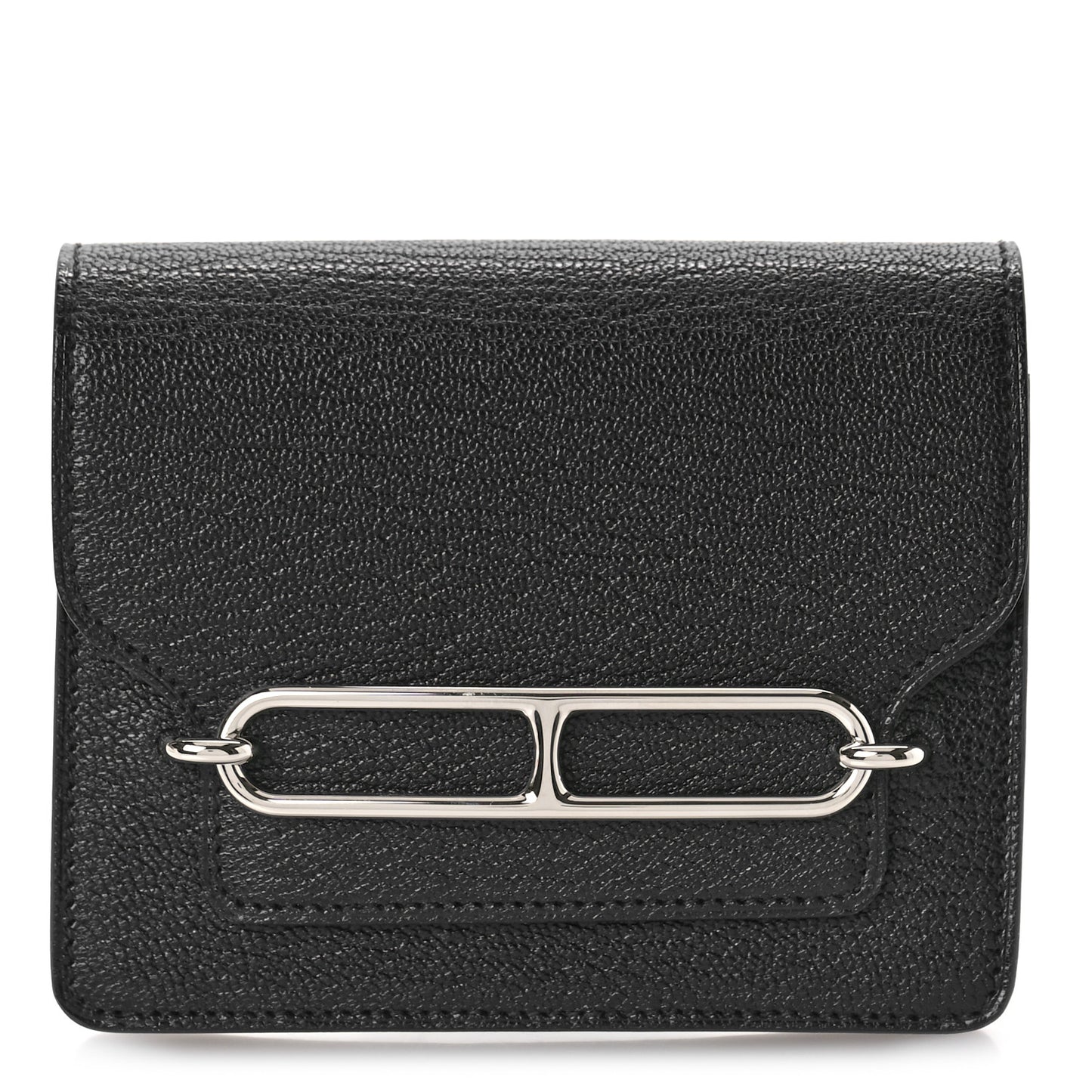 Chevre Mysore Roulis Slim Wallet Black