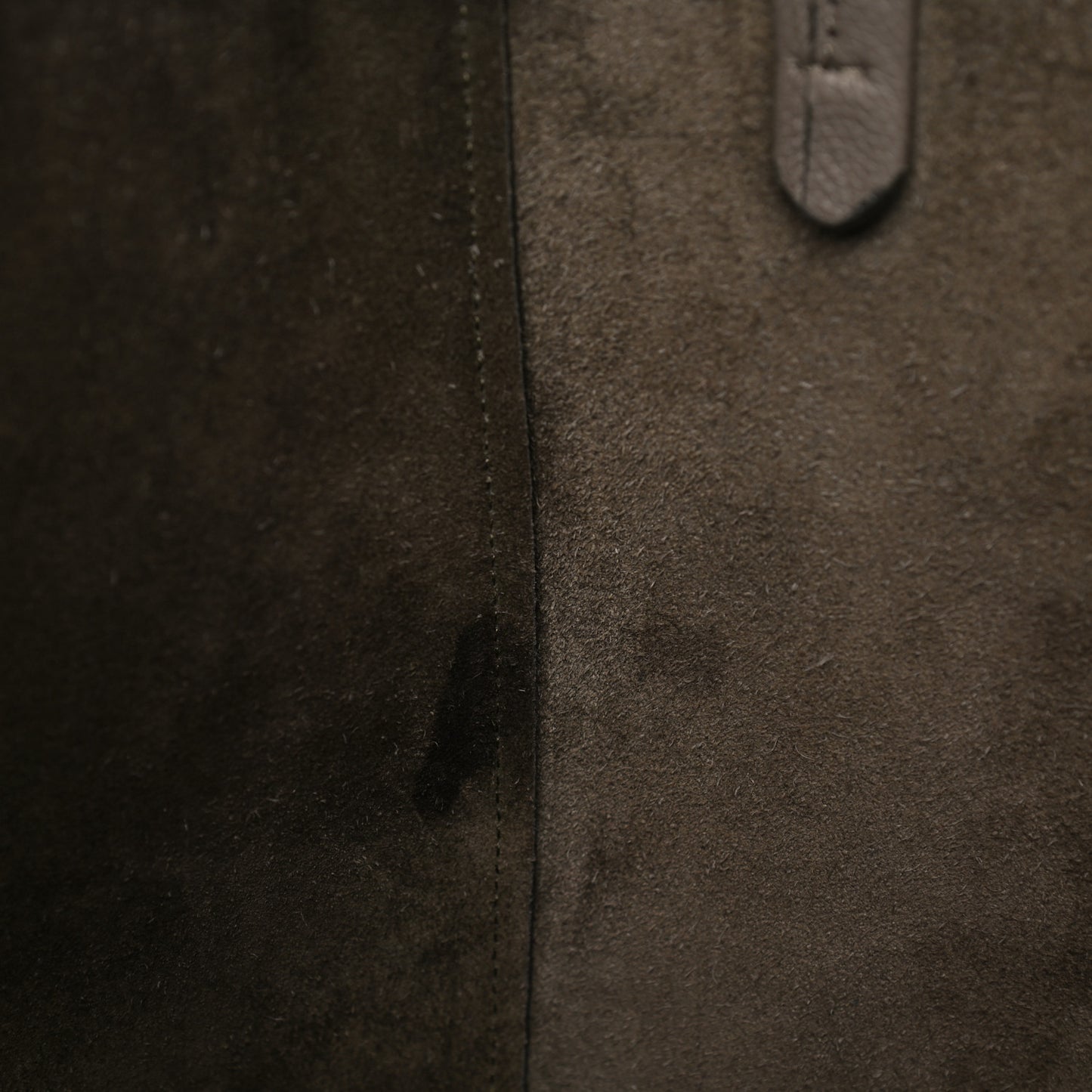 Soft Grained Calfskin Small Belt Cabas Phantom Taupe