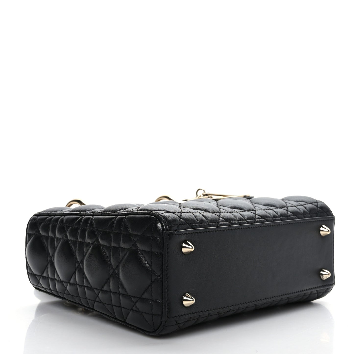Lambskin Cannage Small My ABCDior Lady Dior Black
