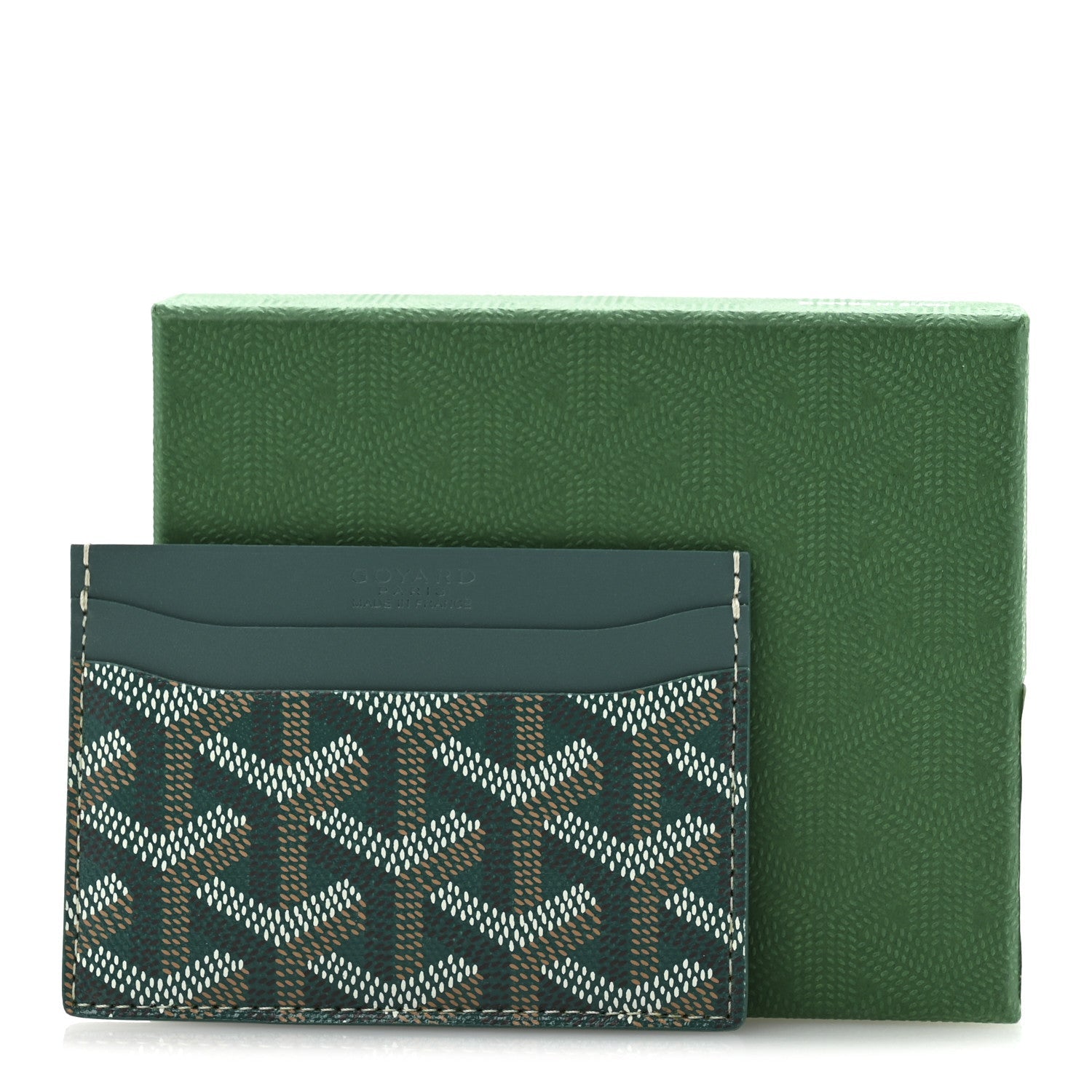 Goyard Goyardine Saint Sulpice Card Holder Green 8 of 8