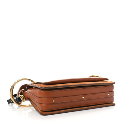 Chloe Calfskin Suede Small Roy Bag Caramel 5 of 9