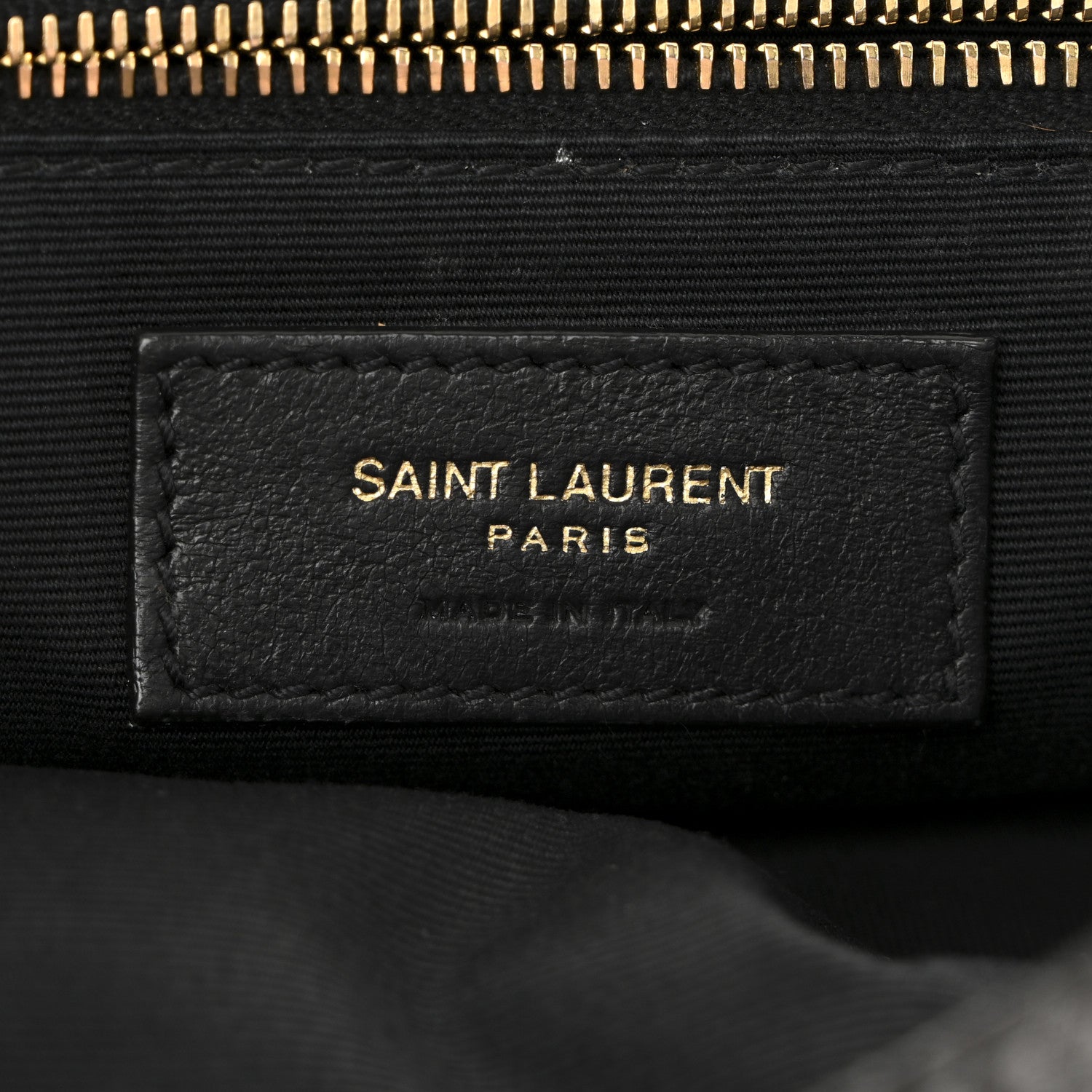 Saint Laurent Grained Lambskin Medium Calypso Black 6 of 13