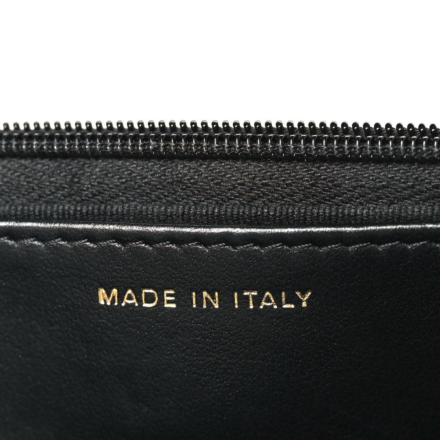 Caviar Quilted Camellia Wallet On Chain WOC Black