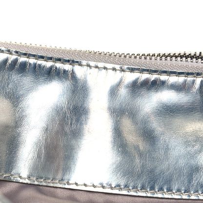 Burberry Metallic Patent House Check Sliced Beaton Silver 15 of 21