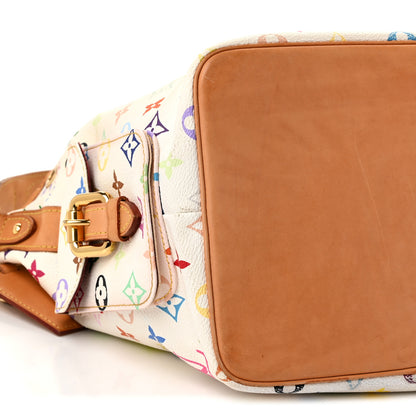 Louis Vuitton Monogram Multicolor Petit Noe White 8 of 9
