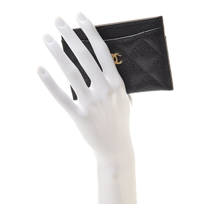 Chanel Caviar Quilted Card Holder Black 2 of 9
