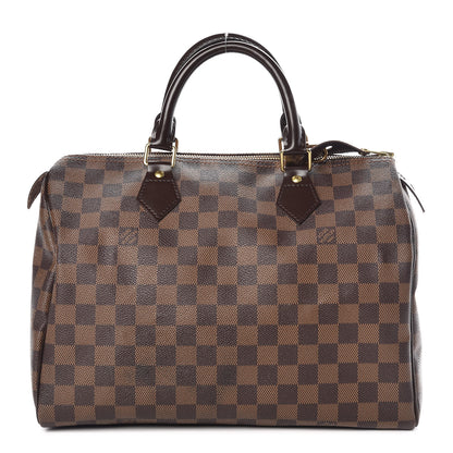 Louis Vuitton Damier Ebene Speedy 30 1 of 11