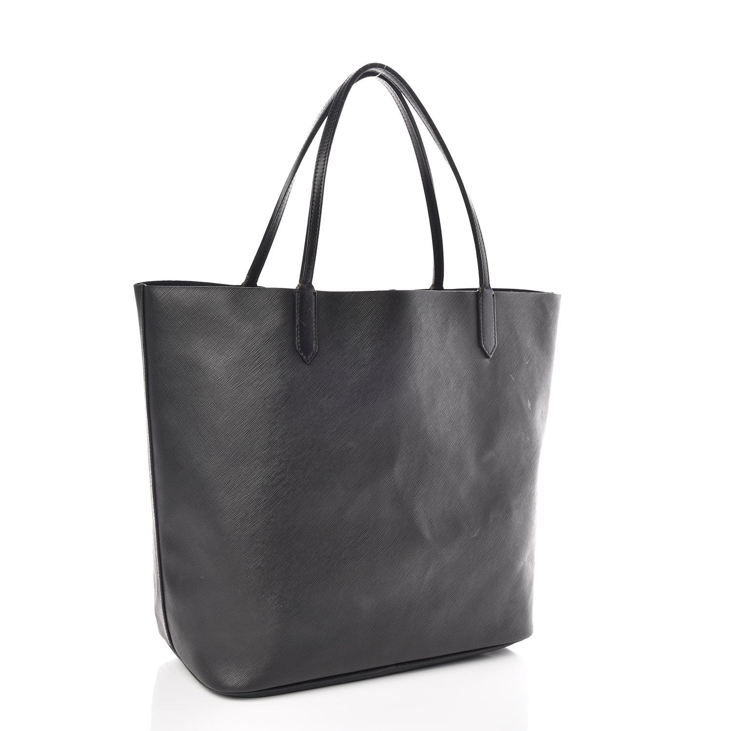 Textured Coated Canvas Bambi Print Medium Antigona Tote
