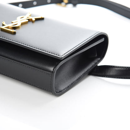 Saint Laurent Smooth Calfskin Monogram Kate Belt Bag Black 9 of 12
