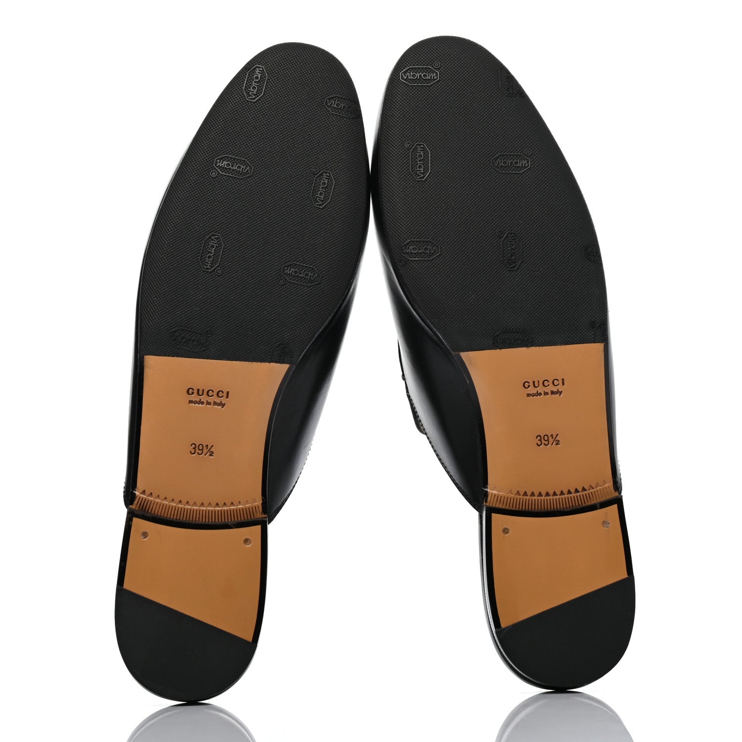 Gucci Calfskin Womens Princetown Slippers 39.5 Black 5 of 8